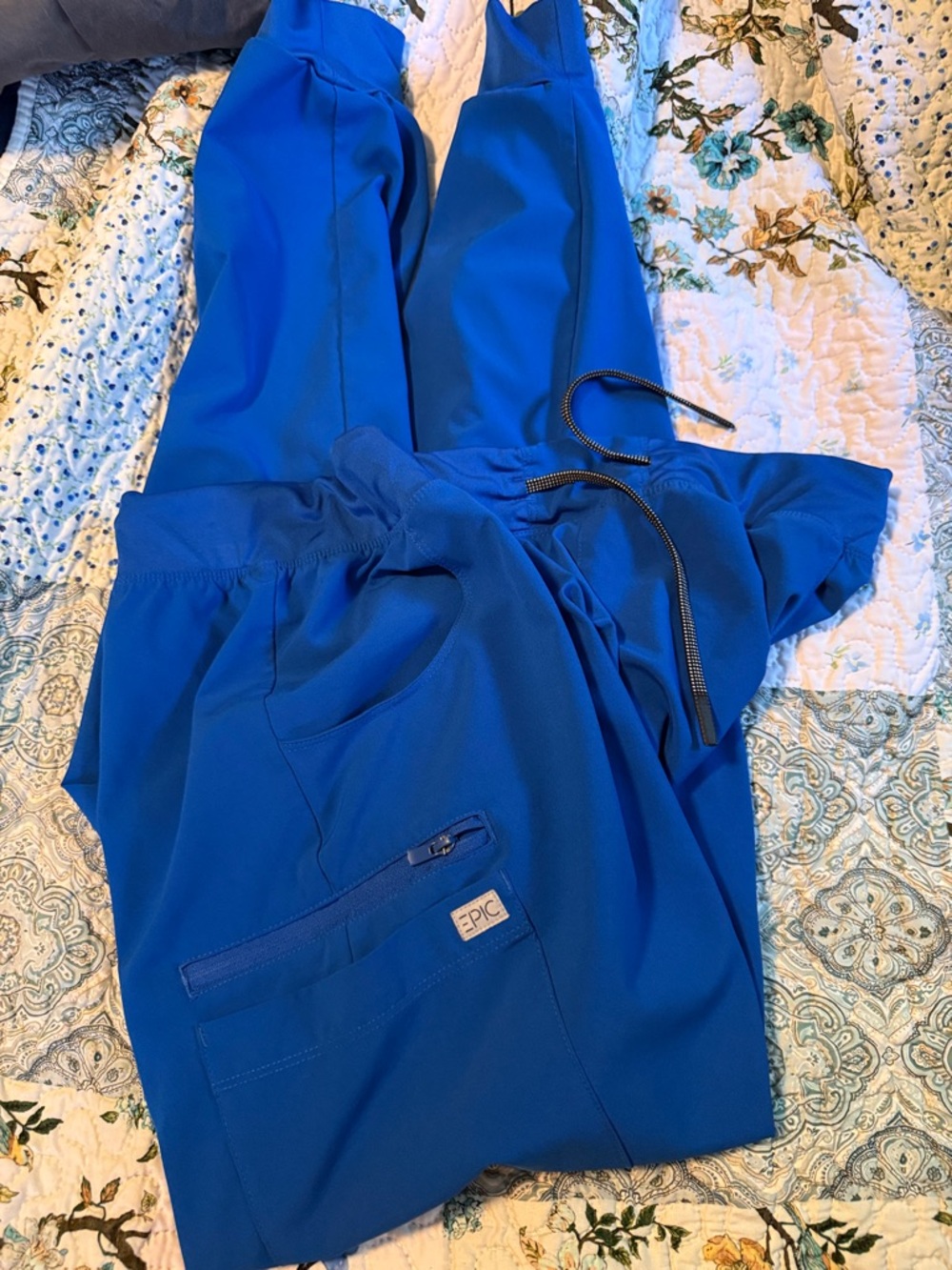 Bright Royal Blue Medical Scrub Pants